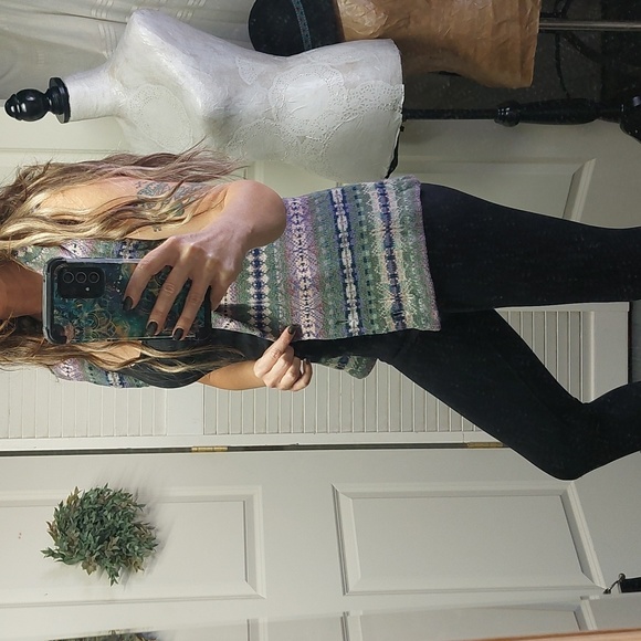 Chaps Knit Sweater Vest, Beautiful Colors, Small - Picture 5 of 11